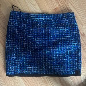 Jcrew size 8 blue skirt